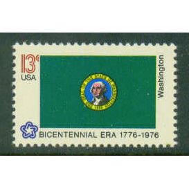 1674 13c Flag of Washington Fine MNH V2981