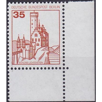 GERMANY BERLIN [1982] MiNr 0673 A ur ( O/used ) Burgen Schlösser