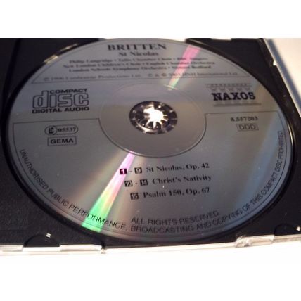 BENJAMIN BRITTEN - SAINT NICHOLAS - CDALBUM2003 - 1DISC