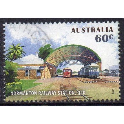 Australia 2013 Historic Railway Stations - Normanton, Qld 60c Sheet Used