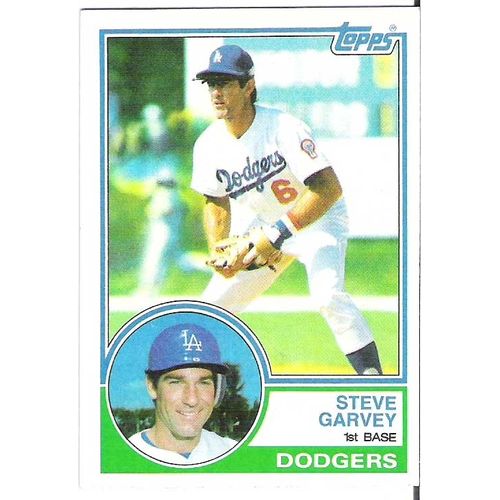 1983 Topps baseball Steve Garvey card #610- NM- Dodgers