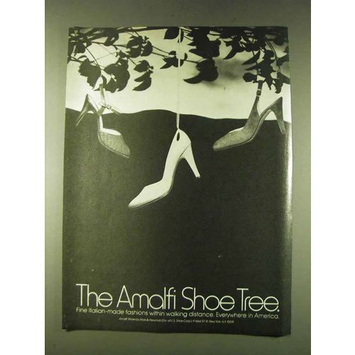 1979 Amalfi Shoe Ad - The Amalfi Shoe Tree