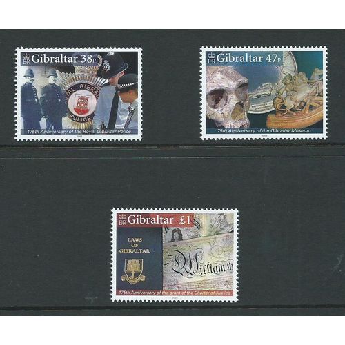 gibraltar stamps sg1139 sg 1139 mnh anniversaries