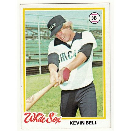 1978 Topps baseball card 463 Kevin Bell – White Sox