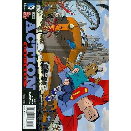 Action Comics (Vol 2) # 037 NM CoverB MODERN AGE COMICS