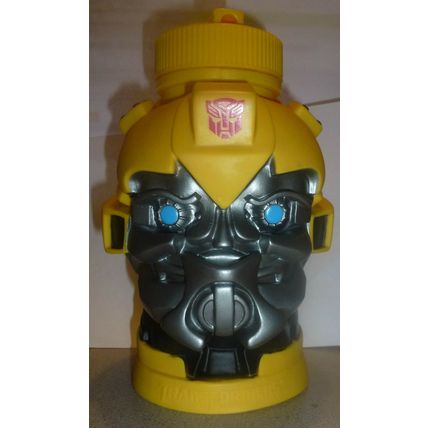 UNIVERSAL STUDIOS HOLLYWOOD SOUVENIR TRANSFORMER BUMBLE BEE DRINK CUP MUG~2012