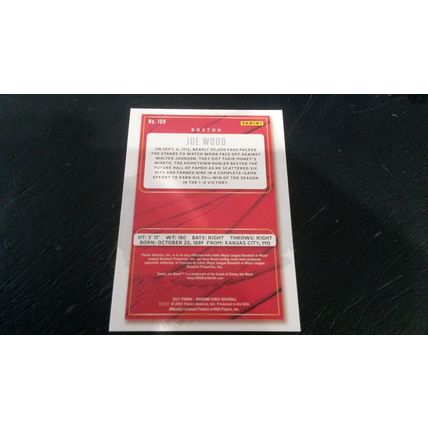 2021 Panini Diamond Kings Card # 109 Joe Wood Mint (9) Boston Red Sox