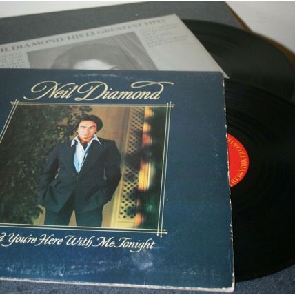 Neil Diamond Vinyl Records His 12 Greatest Hits I'm Glad You're Here With Me...