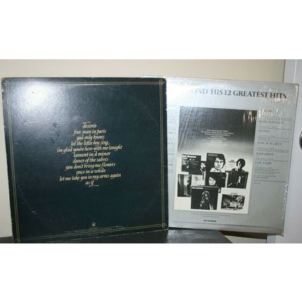 Neil Diamond Vinyl Records His 12 Greatest Hits I'm Glad You're Here With Me...