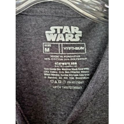 Star Wars Rouge One Unisex Gray Cotton Poly Short Sleeve T-Shirt Size M