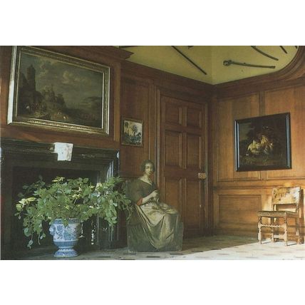 Maid Matron Painting West Hall National Trust Avon Royalty Postcard