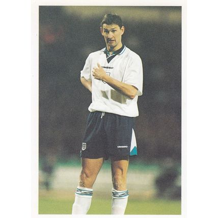 Tony Adams English International Football Defenders World Cup Postcard