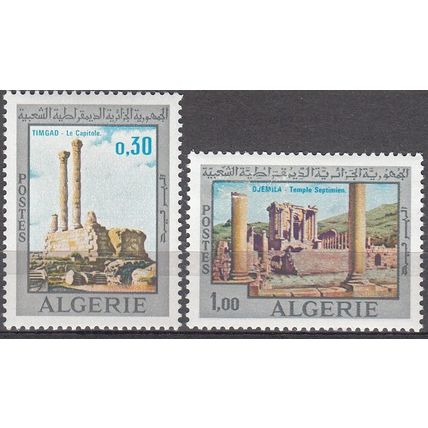 Algérie 1969 Michel 524 - 525 Neuf ** Cote (2005) 2.60 Euro Architecture romaine