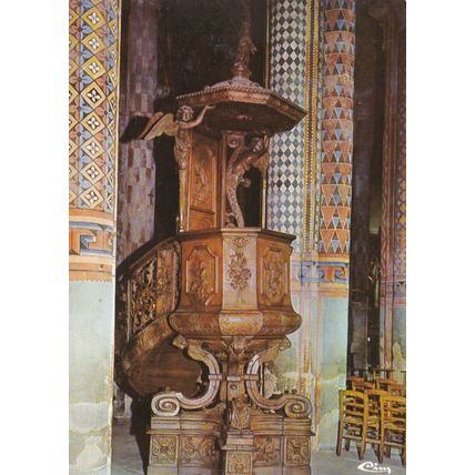 Poitiers Eglise Notre Dame La Chaire France postcard unused VGC