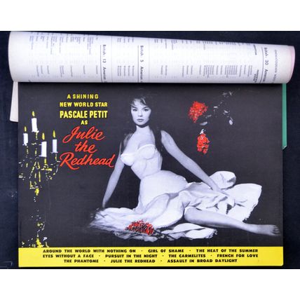 KINE WEEKLY 1959 Third Man on the Mountain, Battle of the Sexes UK MAGAZINE