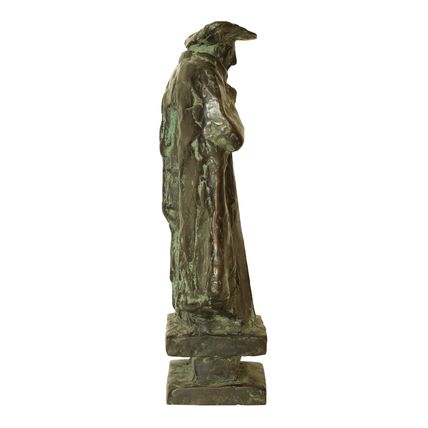Bronzen beeld Eric Claus : Commedia Dell'Arte | Il Dottore, z.j.