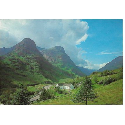 The Pass of Glen Coe, Scotland, United Kingdom - Photographic Postcard