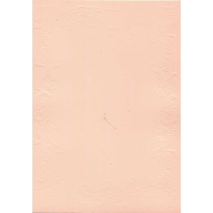 5"x7" Embossed Card. 10 Sheets. Mistletoe (28). Cardmaking Scrapbooking Crafts