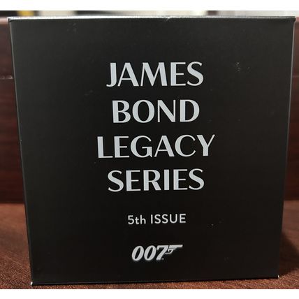 1 Oz Silver Proof Collectible 2024 JAMES BOND LEGACY DANIEL CRAIG 5th ISSUE
