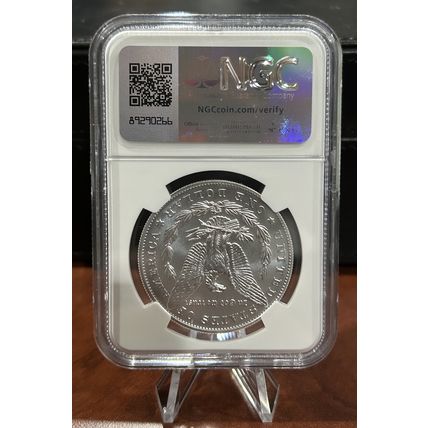 Highly Collectible 2023 Morgan Silver Dollar NGC MS70 The Official Red Book