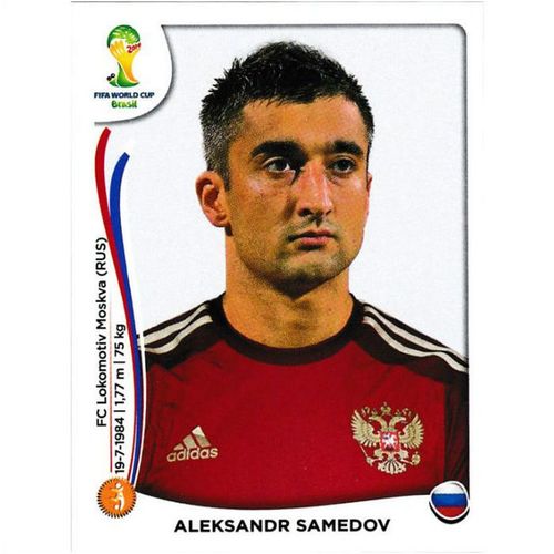 2014 Panini World Cup Soccer Stickers - #616 - Aleksandr Samedov