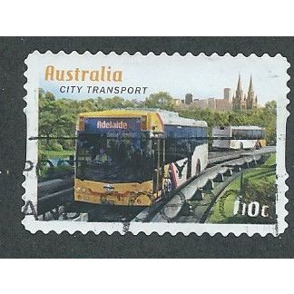 AUS 2012 60c (S/A) 'CITY TRANSPORT' FINE USED (EBID38-610)
