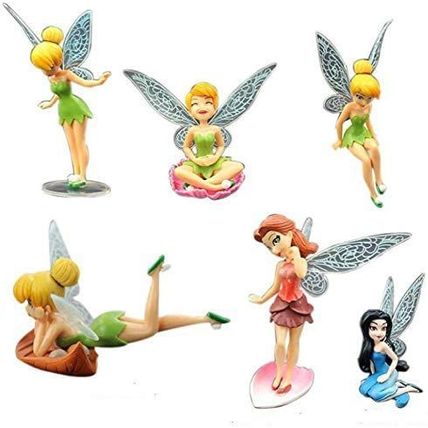 Girls Favourite 6pcs The Flower Child Lunlun Cake Topper Kids Play Action Figure