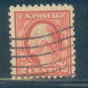 Used 425 2c George Washington Barely Clears A09405