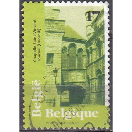 Belgique 1998 Michel 2824 O Cote (2008) 1.00 € Tournai Chapelle Saint-Vincent