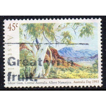 Australia 1993 Australia Day - Ghost Gums, Central Australia, Namatjira 45c Used