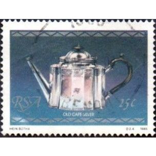 South Africa 1985. 25c Value. Old Cape Silver. Fine Used