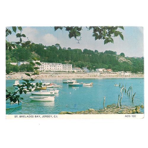 ST. BRELADES BAY, JERSEY, unused vintage postcard. =