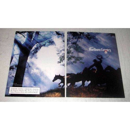 1998 Marlboro Cigarettes Ad - Come to Marlboro Country