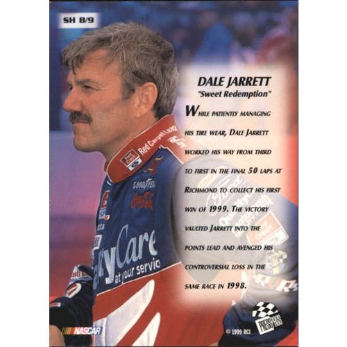 1999 Press Pass Stealth Dale Jarrett-Stealth Headlines #SH8/9