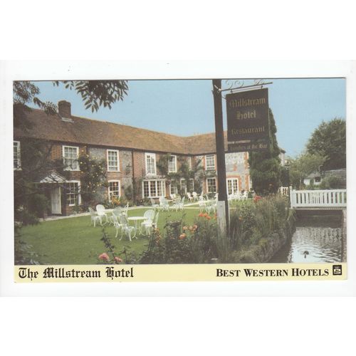 The Millstream Hotel Bosham Postcard West Sussex A