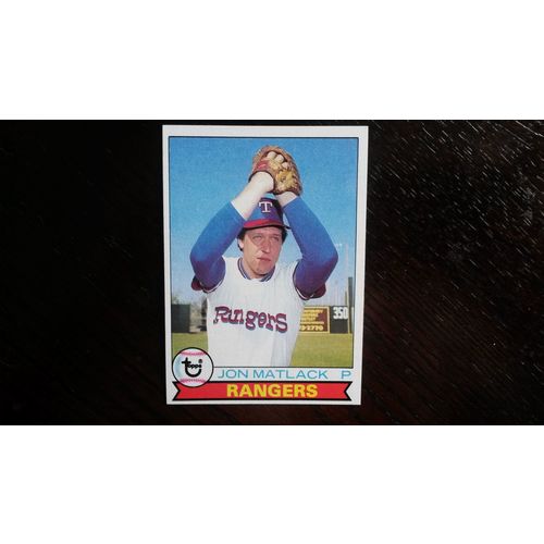 1979 Topps Card # 315 Jon Matlack Excellent (5) Texas Rangers
