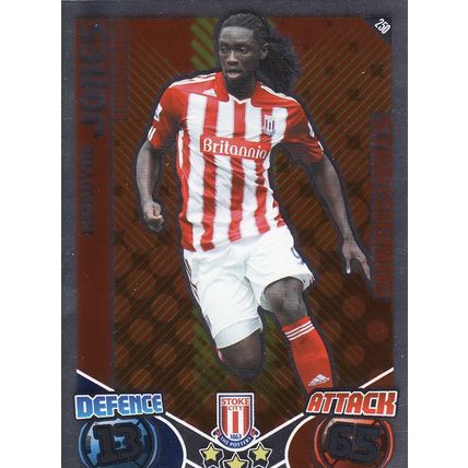 Match Attax 2010/2011 250 Kenwyne Jones Stoke City Star Signing