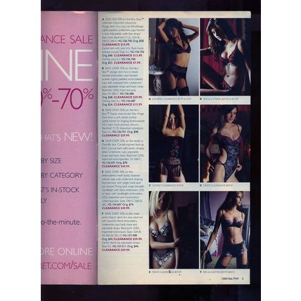 DANIELA PESTOVA Clearance 2002 Dec. Victoria's Secret Catalog VINTAGE & RARE!