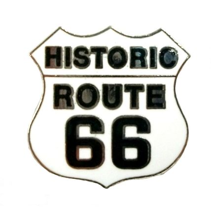 Historic Route 66 Outline Hat Tac or Lapel Pin