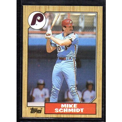 1987 Topps Mike Schmidt - Card # 430
