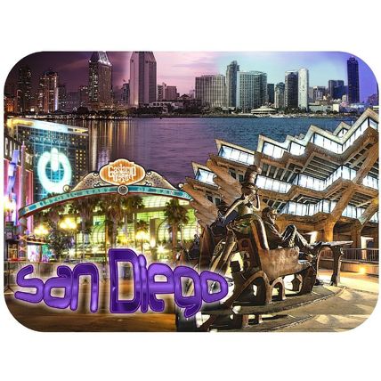 San Diego California Fridge Magnet