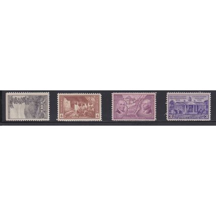 749 10c Smoky Moutains Fine Plus MNH VA0503a