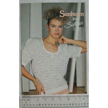 1984 Sunbeam 915 blouse, Sateen