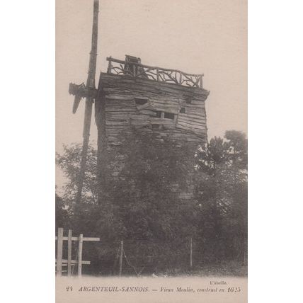 Argenteuil Sannois Antique French Postcard