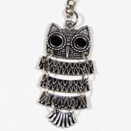 Owl Handmade Keyring Keychain Key Ring Hand Made Gift Cute 1 of 1 limited H1