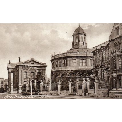 OXFORD - Sheldonian Theatre - Frith's Original Postcard (2.95)