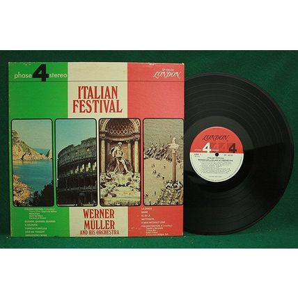 Werner Muller - Italian Festival - SP 44132 - EX