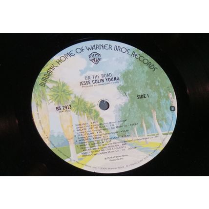 Jesse Colin Young Vinyl LP Warner Bros., 1976, BS-2913, On the Road VG+