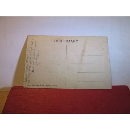 KERKSTRAAT, GOIRLE, HOLLAND unused vintage postcard dated 1945 =