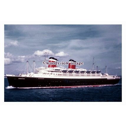 SL0004 - United States Lines Liner - America - photograph 6x4